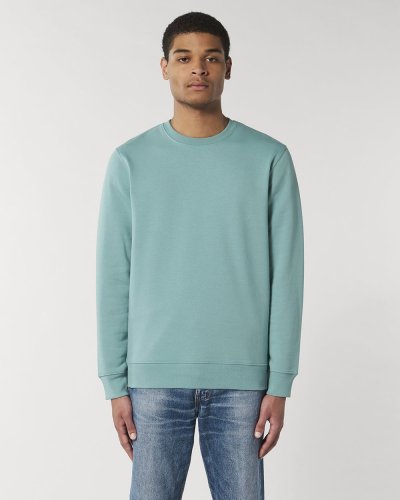 Felpa girocollo unisex Changer Teal Monstera