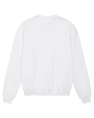 Felpa squadrata Ledger Dry White