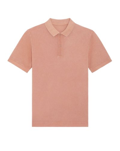 Polo unisex Prepster Vintage G-Dyed Aged Rose Clay