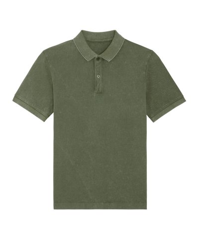 Polo unisex Prepster Vintage G-Dyed Aged Khaki