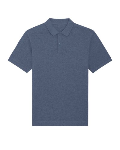 Polo unisex Prepster Dark Heather Blue