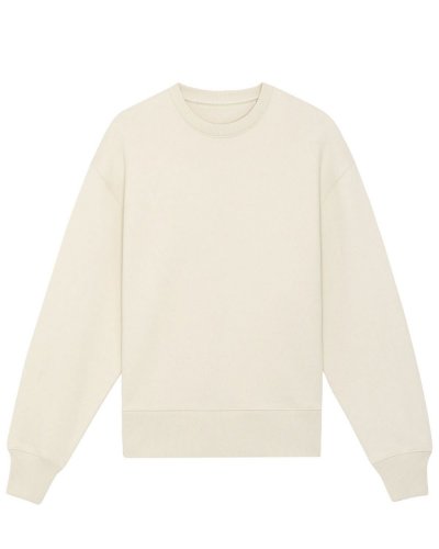 Felpa unisex girocollo Radder Heavy Natural Raw