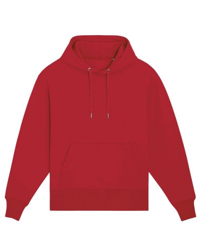 Felpa con cappuccio unisex relax Slammer Heavy Red
