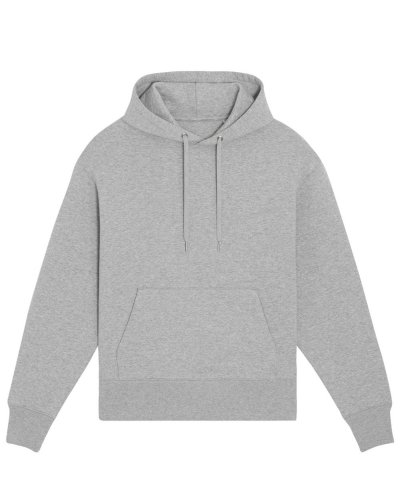 Felpa con cappuccio unisex relax Slammer Heavy Heather Grey