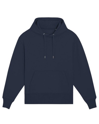 Felpa con cappuccio unisex relax Slammer Heavy French Navy