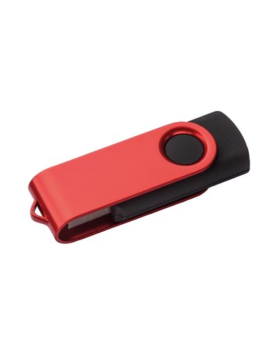 Chiavetta usb 4 gb in ABS e metallo Rosso