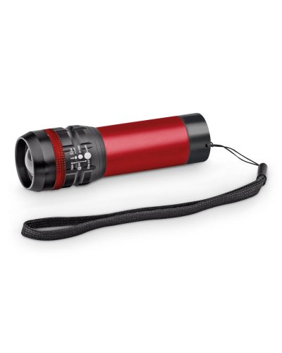 Torcia in alluminio Zoomin Rosso