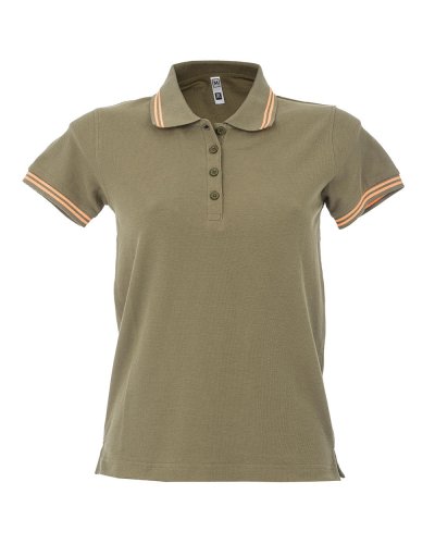 Polo Paris Lady Army green/orange