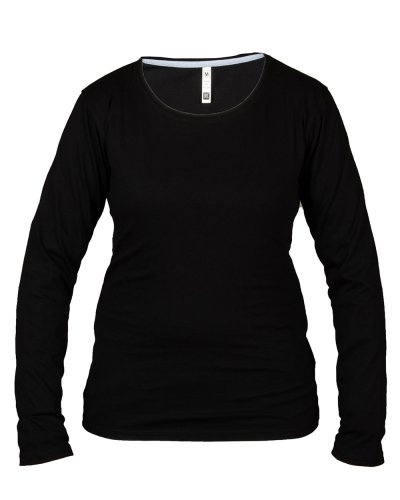 T-shirt manica lunga Giamaica Lady Black