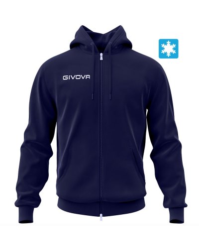 Felpa King fullzip Blu