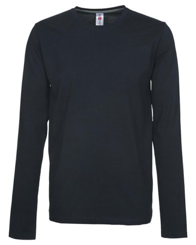 T-shirt manica lunga Pineta Uomo Blu Navy
