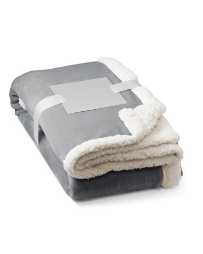 Coperta in pile Heiden Grigio