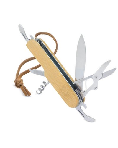 Coltello manico in bambù Aston