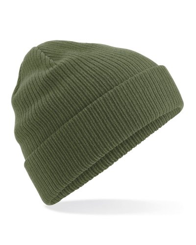 Berretto in cotone organico Olive Green