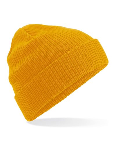Berretto in cotone organico Mustard