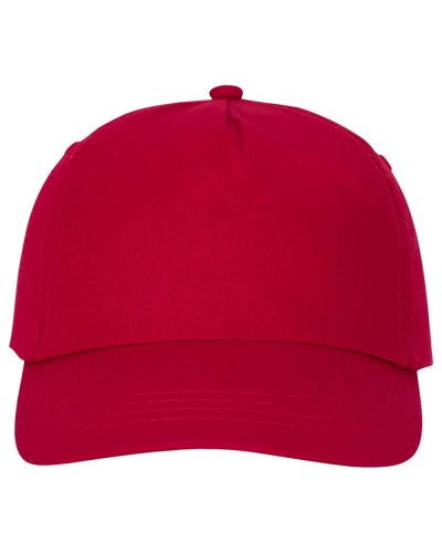 Cappellino Feniks a 5 pannelli Rosso