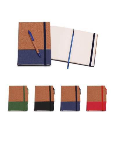 Block Notes Sughero con penna inclusa