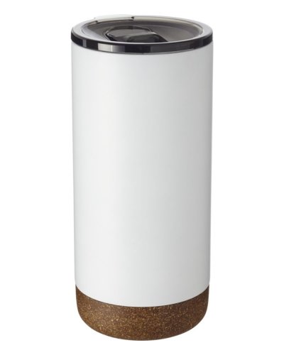 Bicchiere con isolamento sottovuoto in rame Valhalla 500 ml Bianco