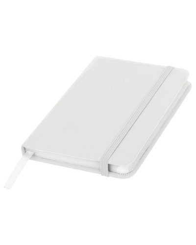 Blocco note formato A6 con copertina rigida Spectrum Bianco