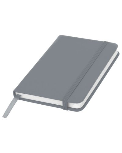 Blocco note formato A6 con copertina rigida Spectrum Argento