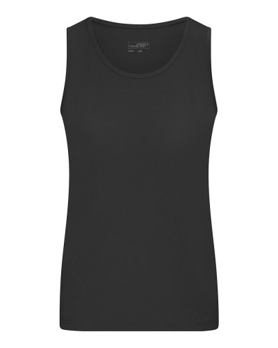Canottiera funzionale per lo sport donna Black