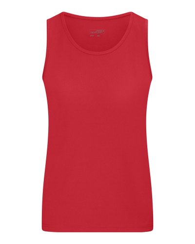 Canottiera funzionale per lo sport donna Red
