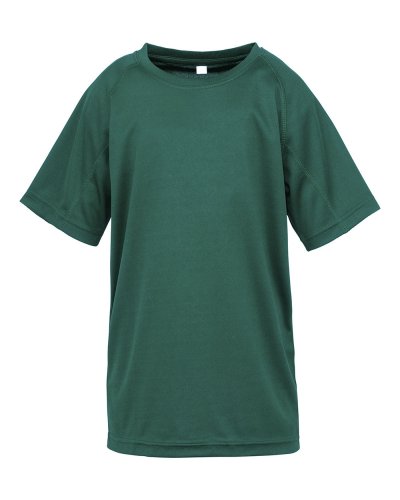T-shirt Junior Performance Aircool Bottle Green
