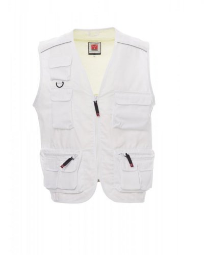 Gilet unisex Pocket Bianco