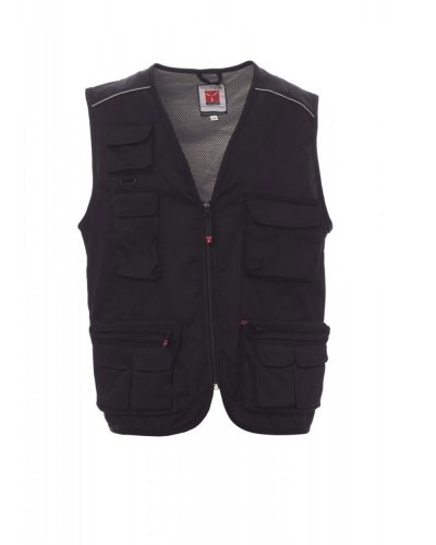 Gilet unisex Pocket Nero