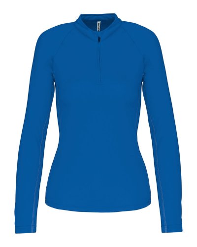 Top sportivo a maniche lunghe Sporty Royal Blue