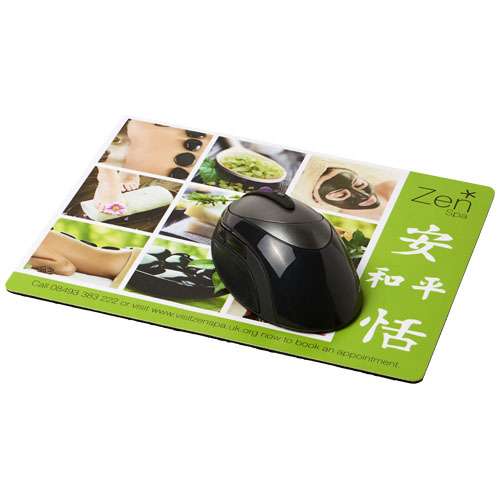 Tappetino per mouse Q-Mat rettangolare Nero