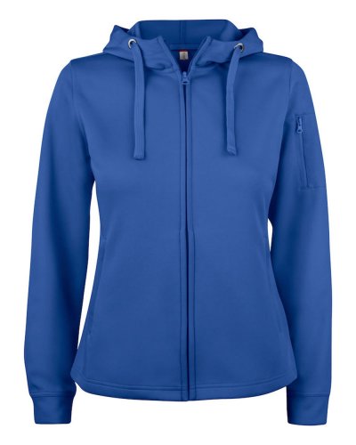 Active Hoody Full Zip Donna Royal