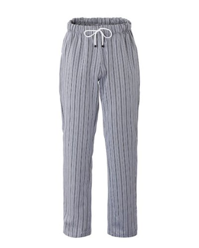 Pantalone cuoco Plutone Rg.grigio / nero