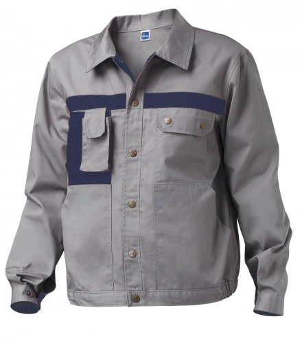 Giubbino Linea Danubio Grigio / Blu