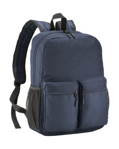 Zaino in poliestere 600d Blu scuro