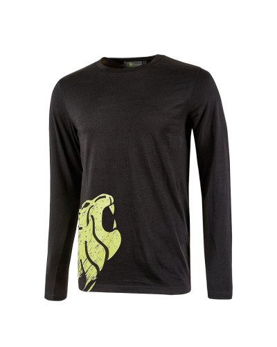 T-Shirt manica lunga Alien Black carbon