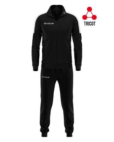 Tuta Revolution Triacetato Unisex Nero/Bianco
