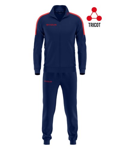 Tuta Revolution Triacetato Unisex Blu/Rosso