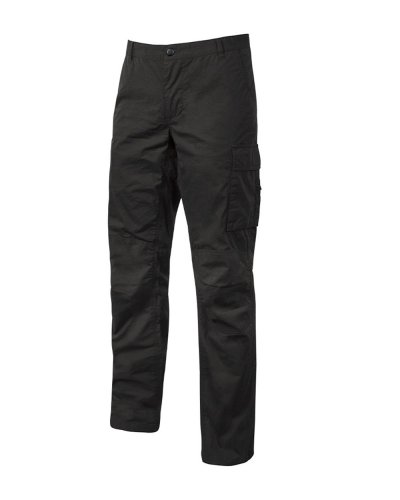 Pantalone da lavoro in cotone elasticizzato Ocean Black carbon