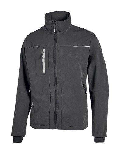 Giacca in tessuto Pluton Asphalt grey