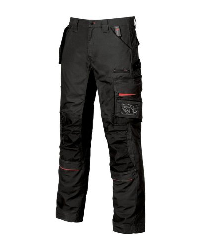 Pantalone Race dotato di tasca removibile Black carbon