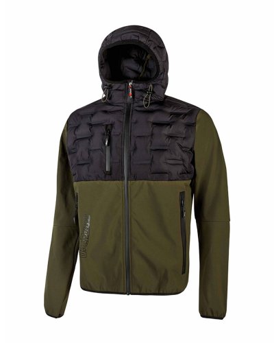 Giacca ibrida idrorepellente Spock Dark green