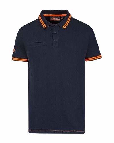Polo uomo manica corta WAY Deep blue