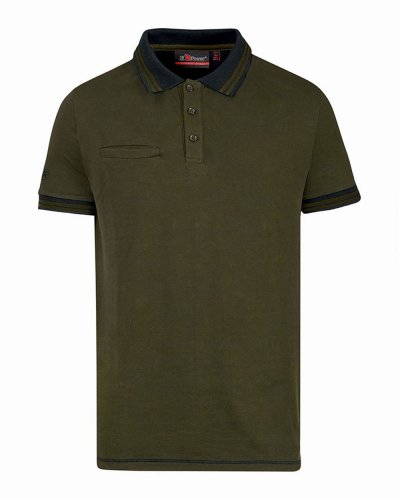 Polo uomo manica corta WAY Dark green