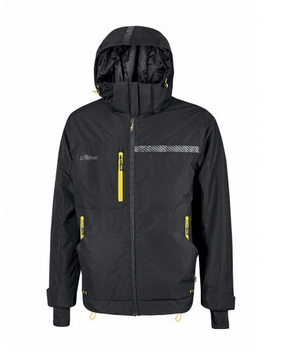 Giacca da lavoro invernale Wink Black carbon
