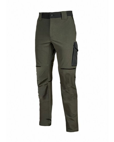 Pantalone World in tessuto Dark green