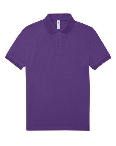 Polo uomo My Polo 180 - B&C Collection Meta Lilac
