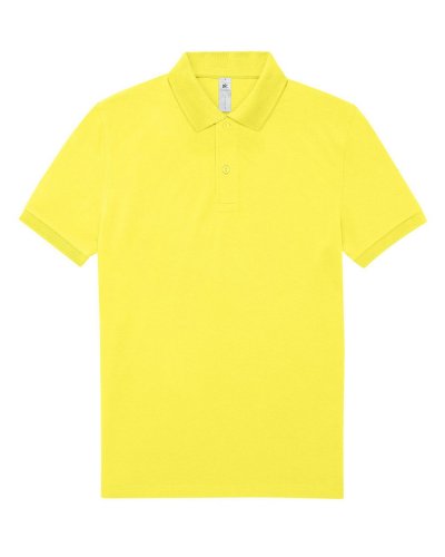 Polo uomo My Polo 180 - B&C Collection solar yellow