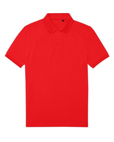 Polo uomo My Eco Polo - B&C Collection Pop Tomato
