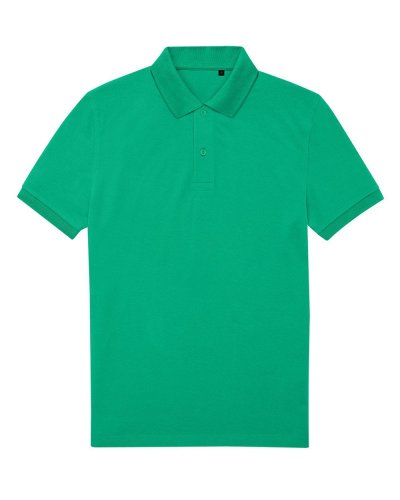 Polo uomo My Eco Polo - B&C Collection Pop Green